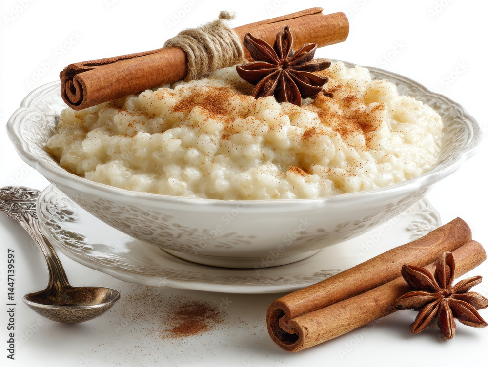 Creamy Rice Pudding (Arroz con Leche)